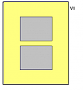 V2 2x(9x6)  Multi photo frames mount