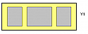 Y1 - 1x(10x8)+2(8x8) multi aperture mount 